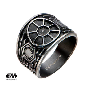 Star Wars Episode 8 Tie Fighter Signet Ring