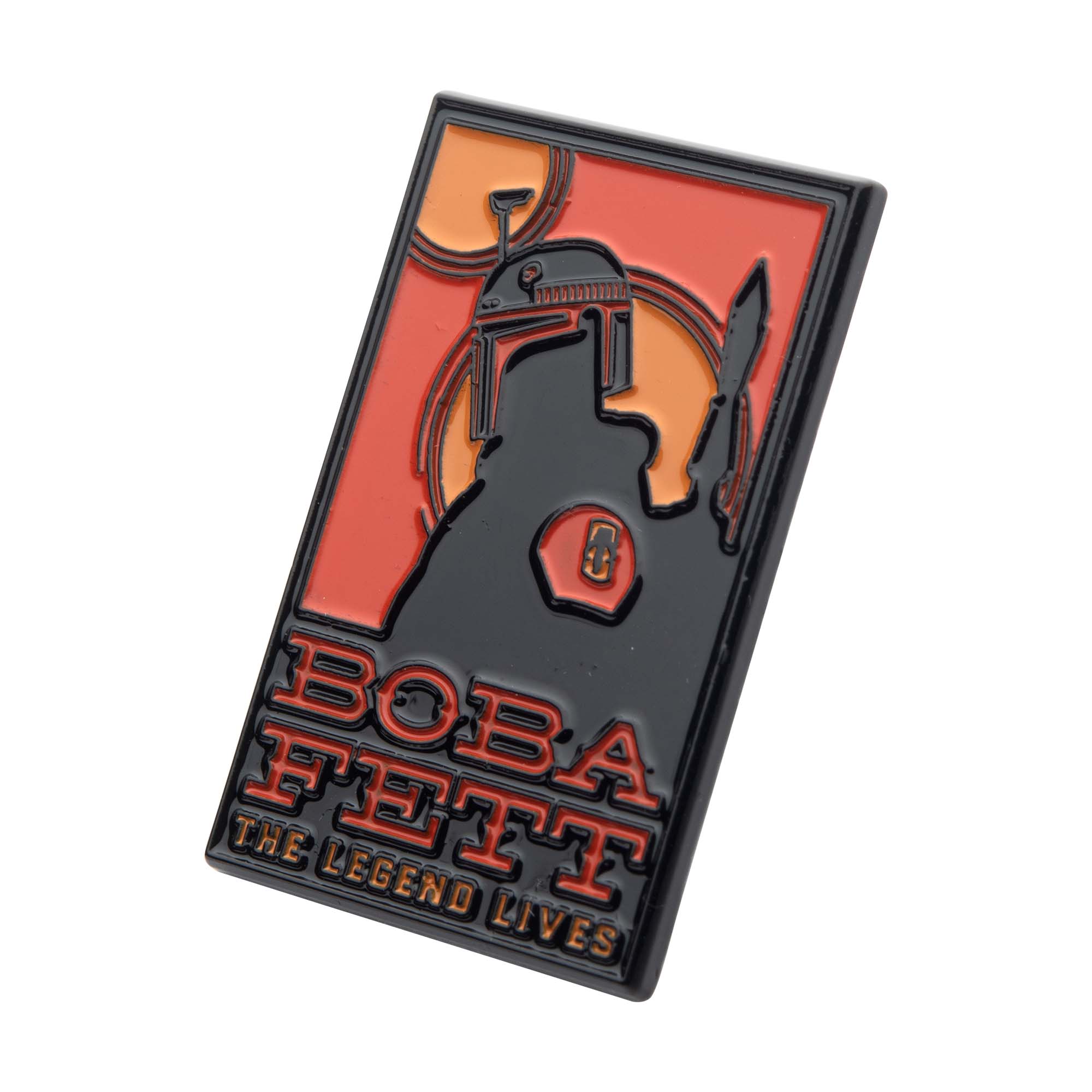 Star Wars Boba Fett The Legend Lives Enamel Pin