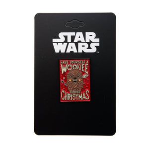 Star Wars "Have yourself a Wookie Little Christmas" Lapel Pin