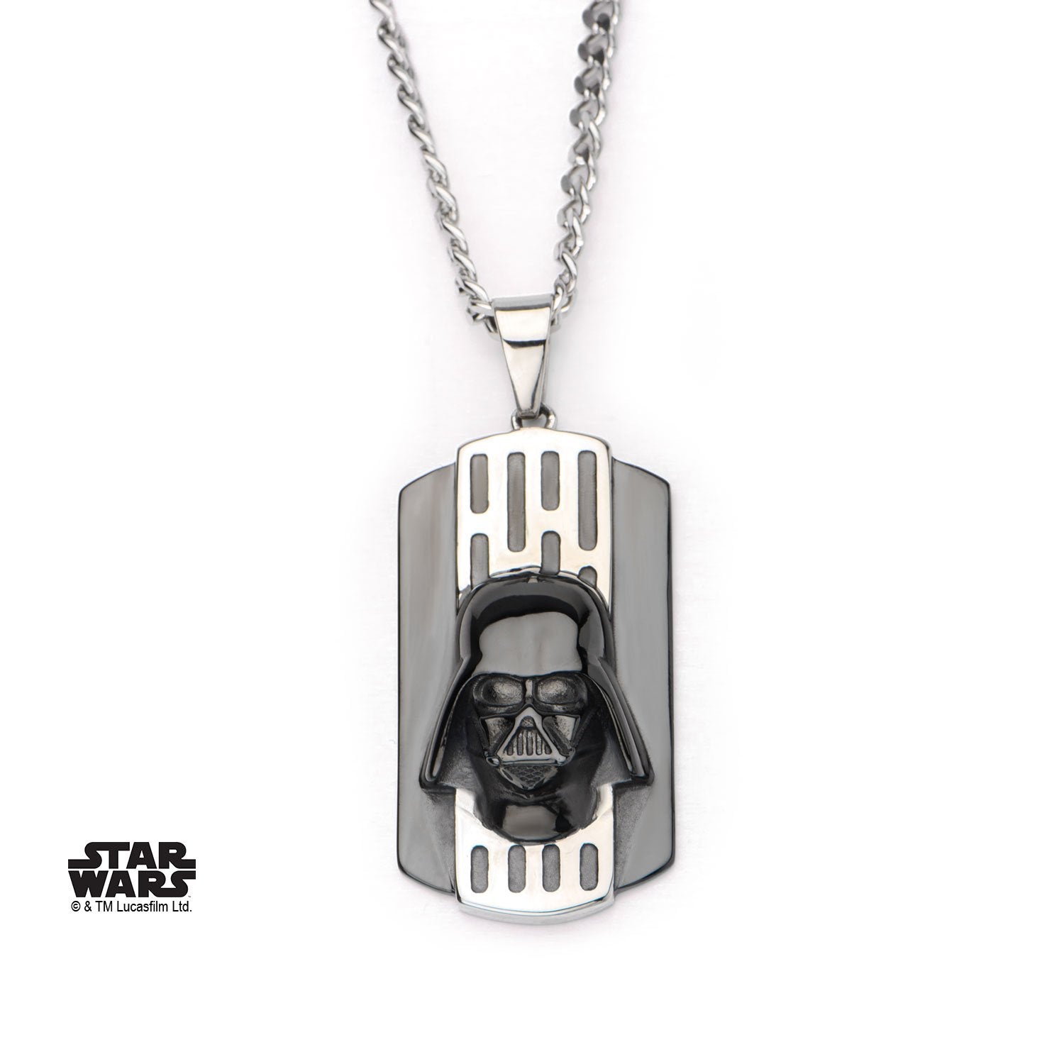 Star Wars 3D Darth Vader Dog Tag Pendant Necklace