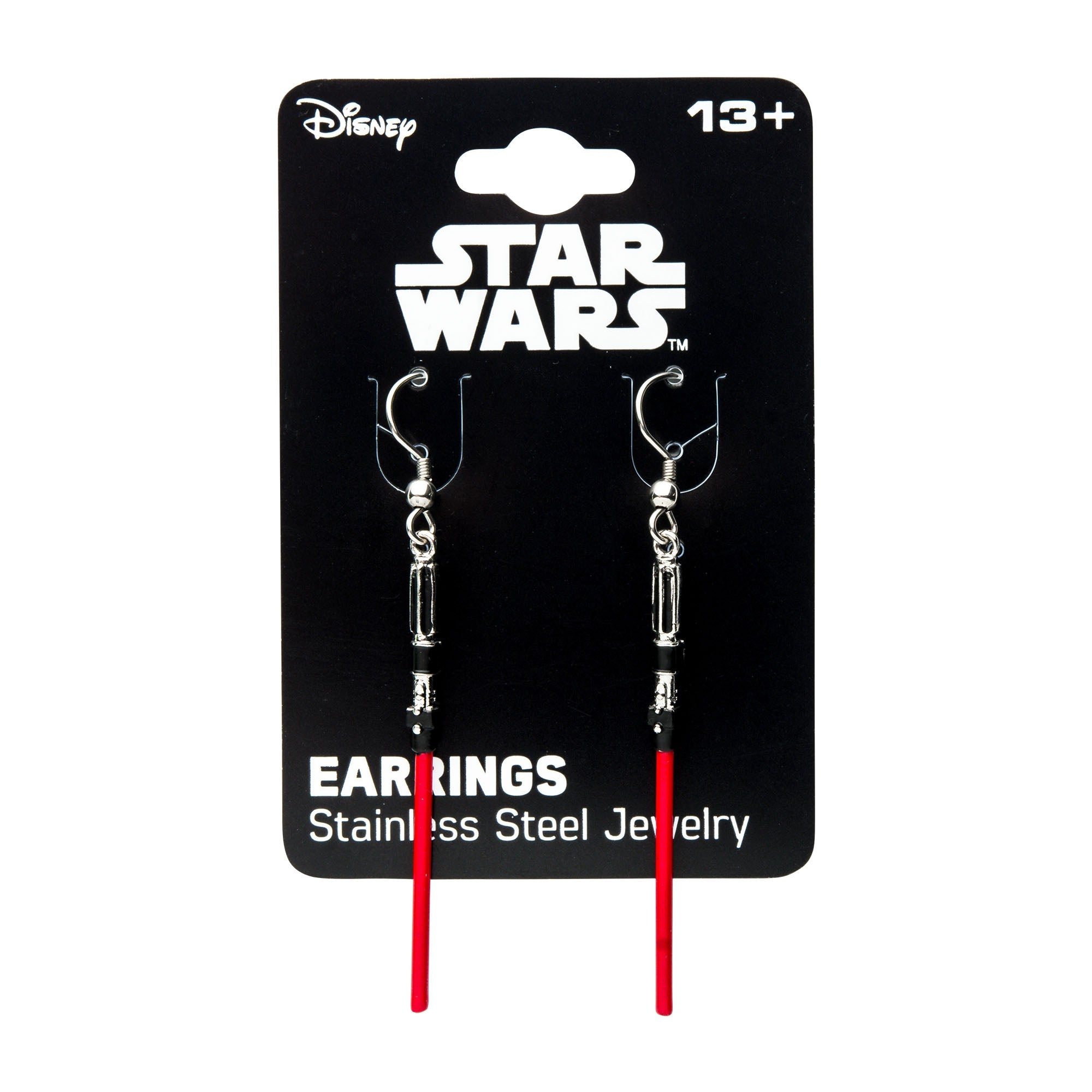 Star Wars Darth Vader Lightsaber Dangle Earrings