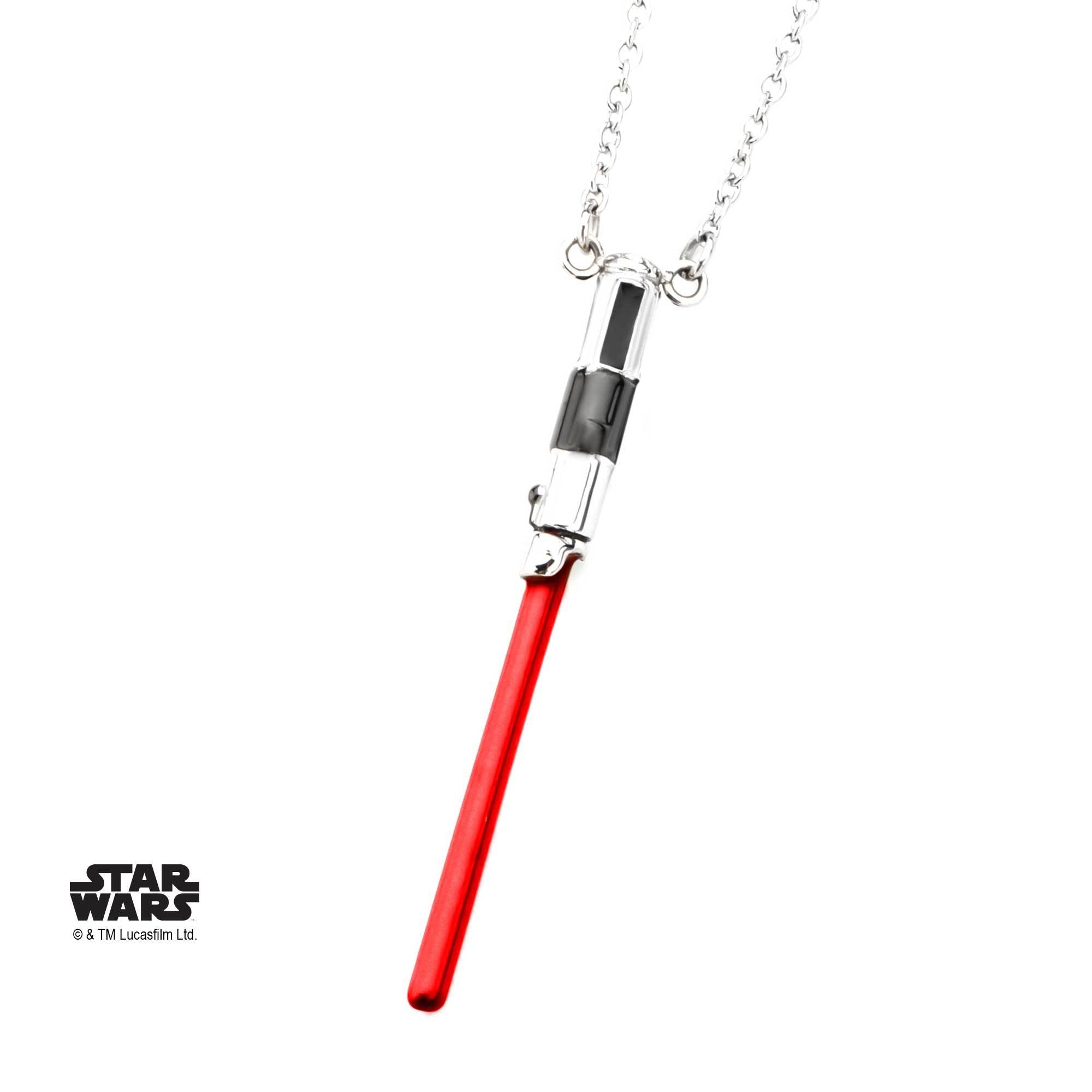 Star Wars Darth Vader Lightsaber Pendant Necklace