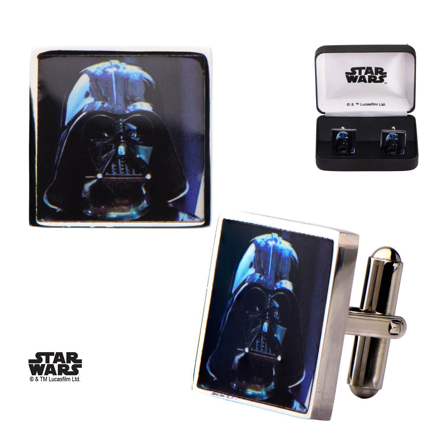 Star Wars Darth Vader Printed Square Cufflinks