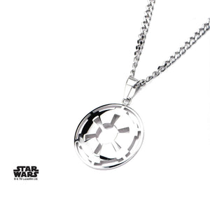 Star Wars Cut Out Galactic Empire Symbol Small Pendant Necklace