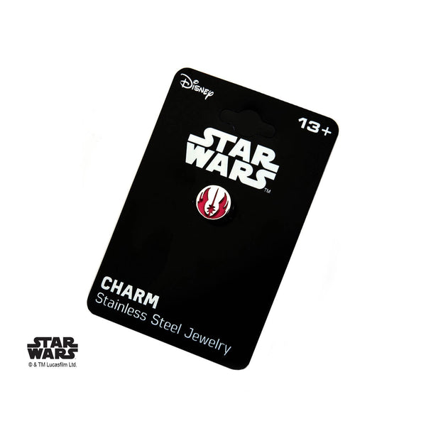 Star Wars Pink Jedi Symbol Bead Charm