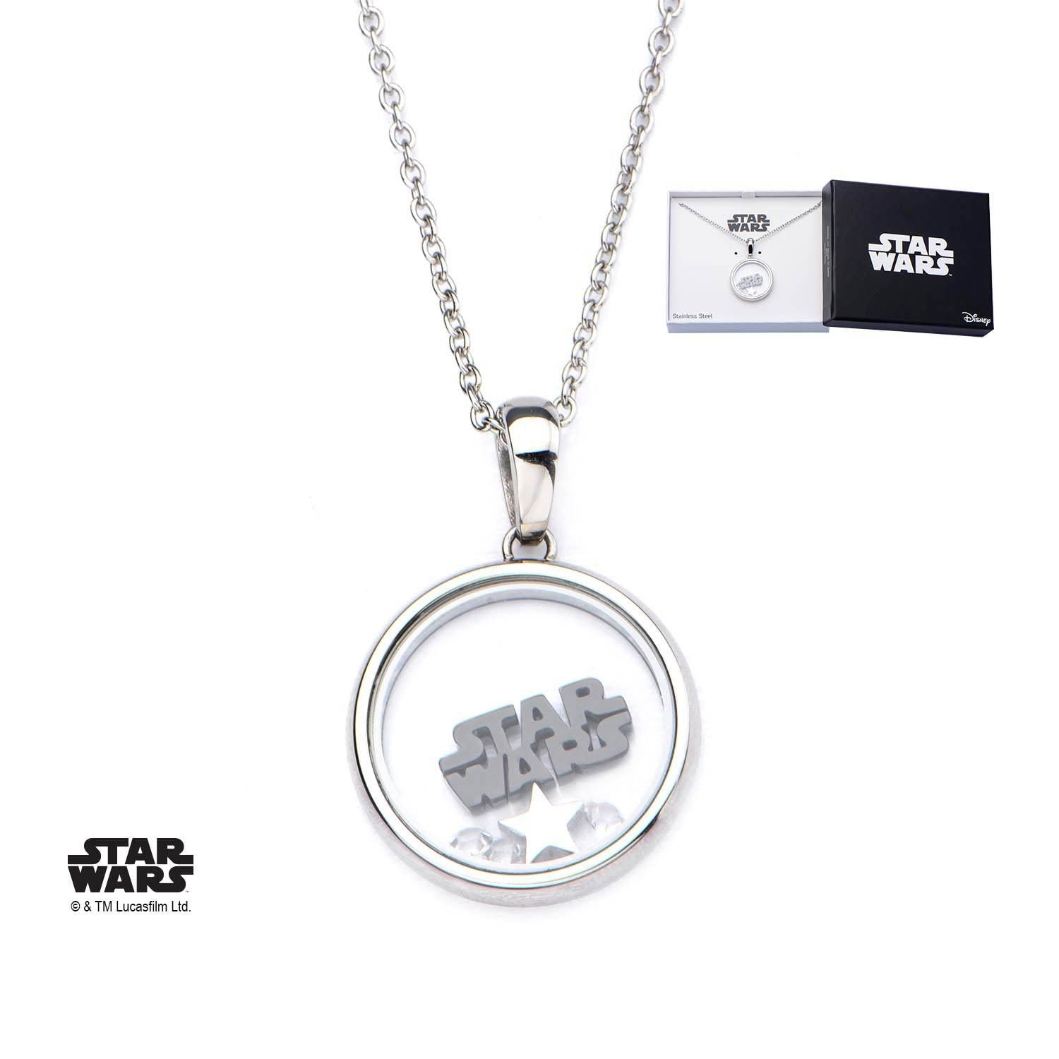 Star Wars Logo Beads Pendant Necklace