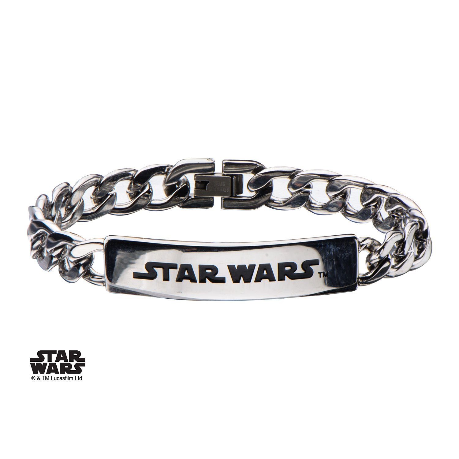 Star Wars Logo ID Curb Chain Bracelet [NOT AVAILABLE]