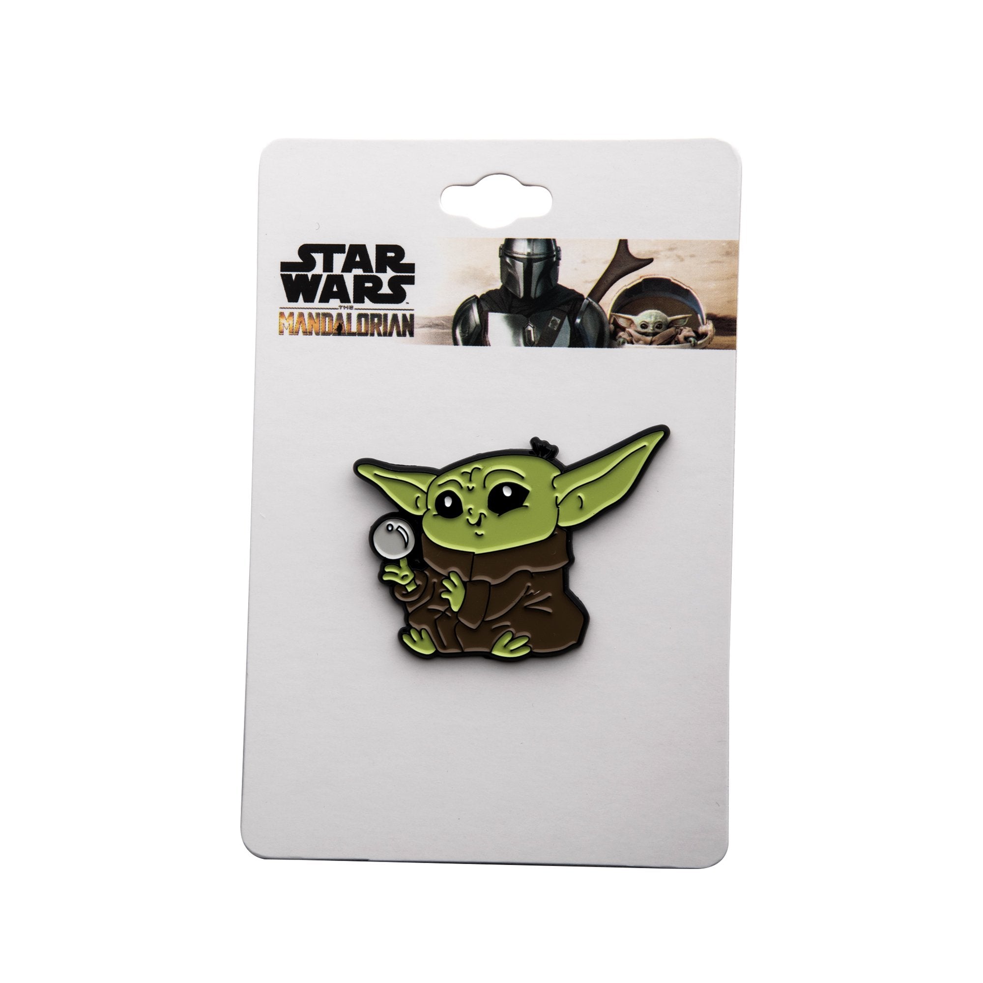 Star Wars: The Mandalorian Grogu (AKA: Baby Yoda/ The Child) with Ball Lapel Pin