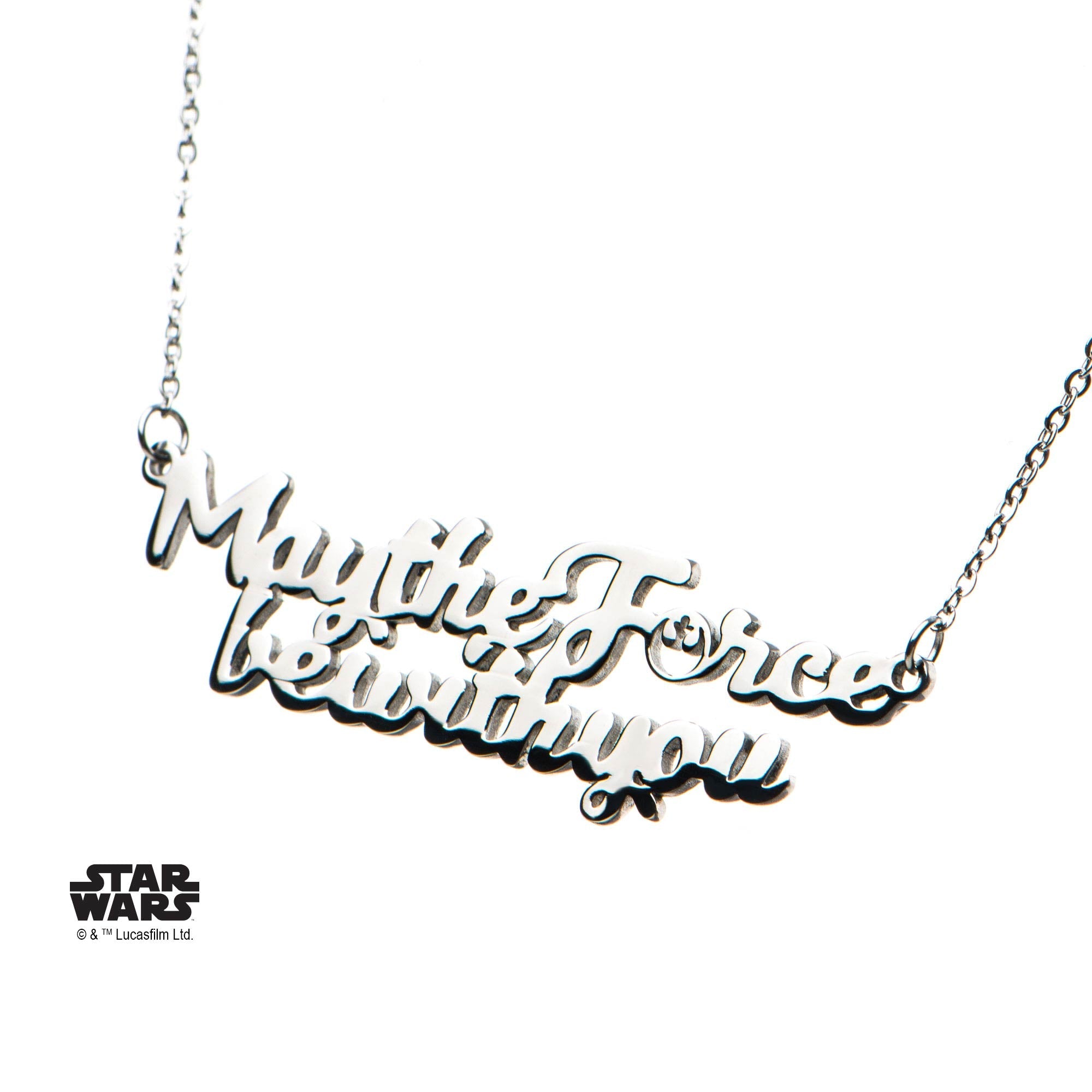 Star Wars "May the Force be with You"Necklace [NOT AVAILABLE]
