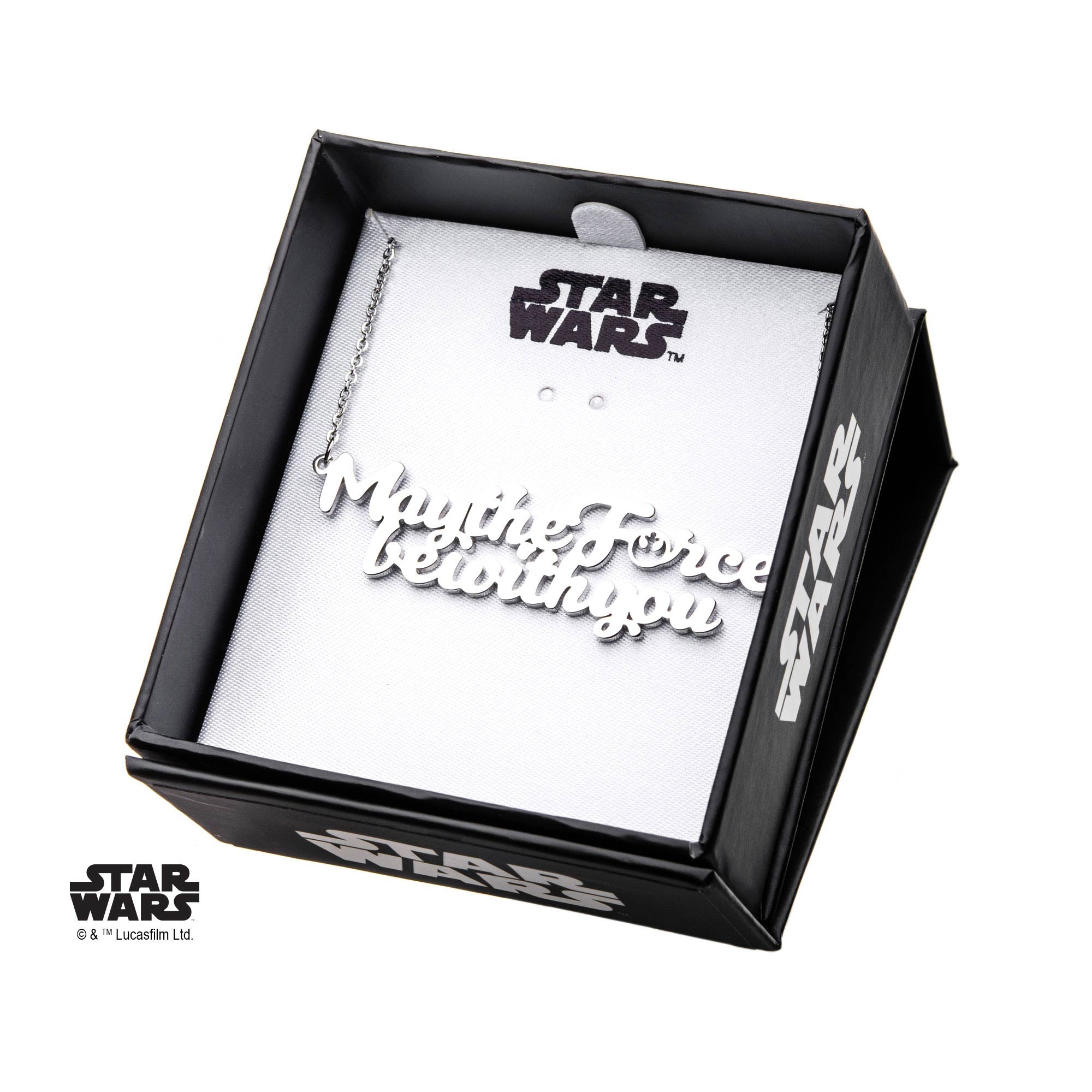 Star Wars "May the Force be with You"Necklace [NOT AVAILABLE]