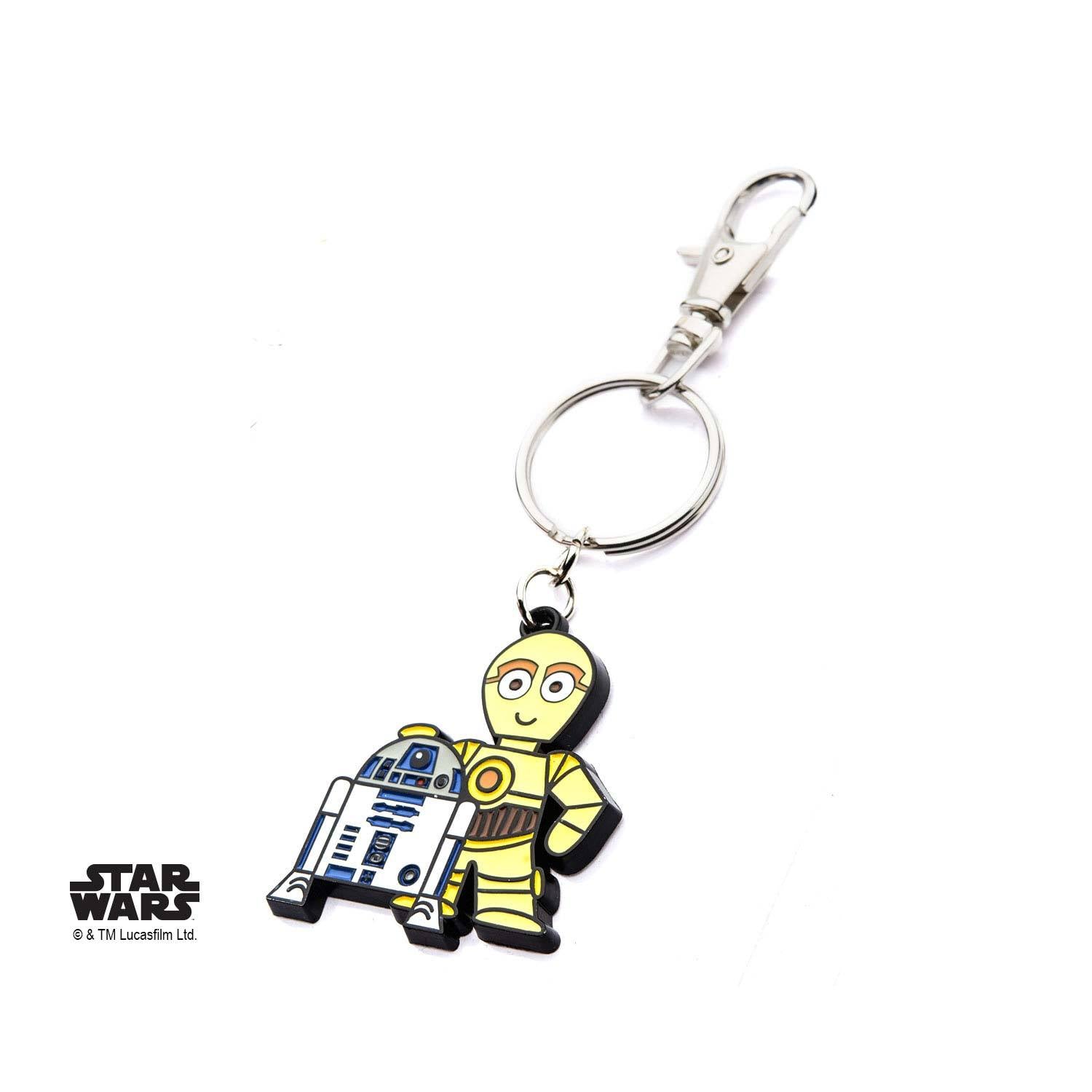 Star Wars R2-D2 and C-3PO Keychain