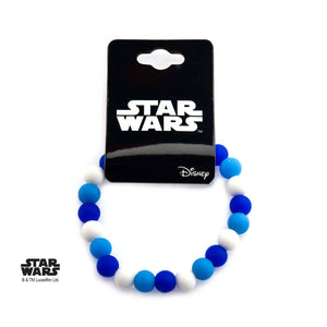 Star Wars R2-D2 Silicone Bead Bracelet
