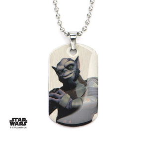 Star Wars Rebels Zeb Kids' Dog Tag Pendant Necklace