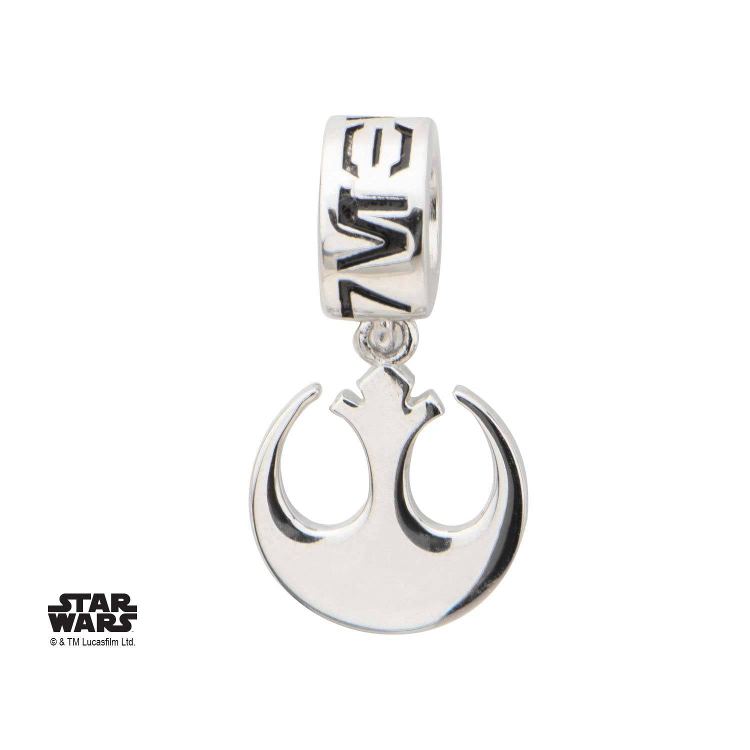 Star Wars Rebel Alliance Symbol Dangle Bead Charm