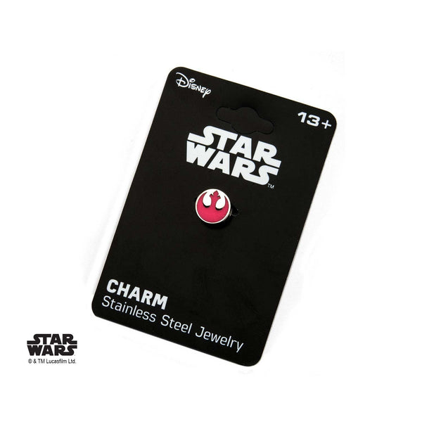Star Wars Pink Rebel Alliance Symbol Bead Charm