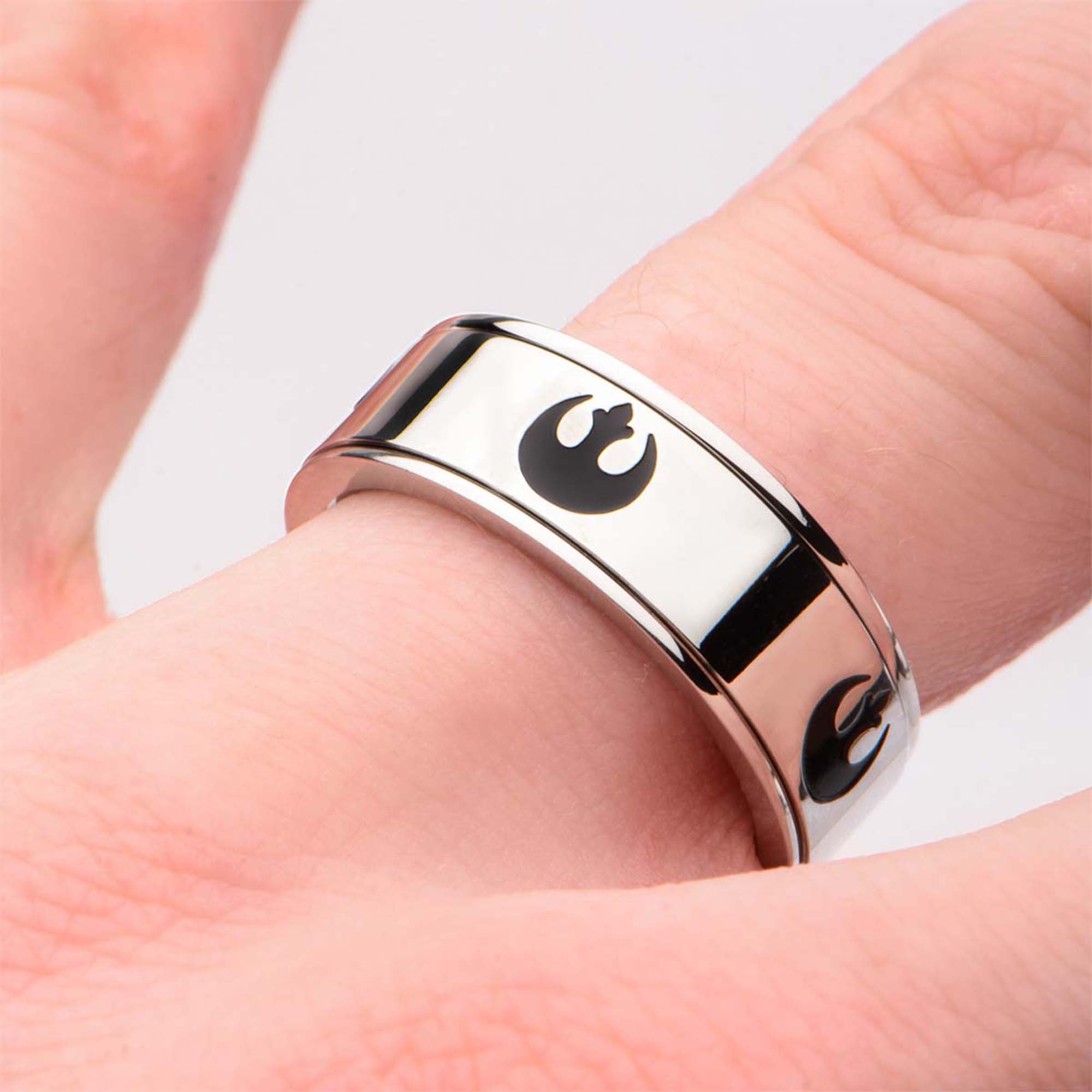 Star Wars Rebel Alliance Symbol Spinner Ring