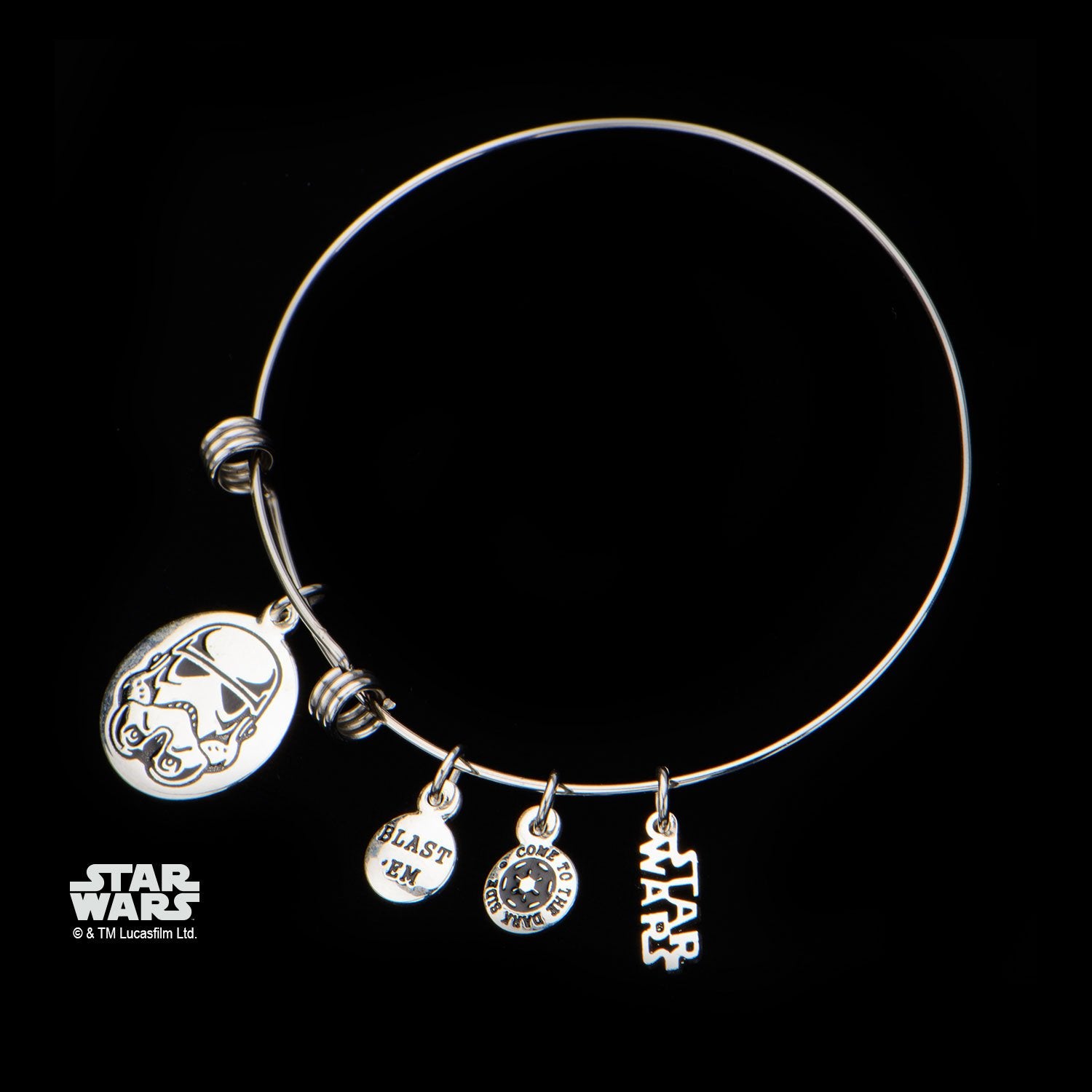Star Wars Stormtrooper Charm Expandable Bracelet