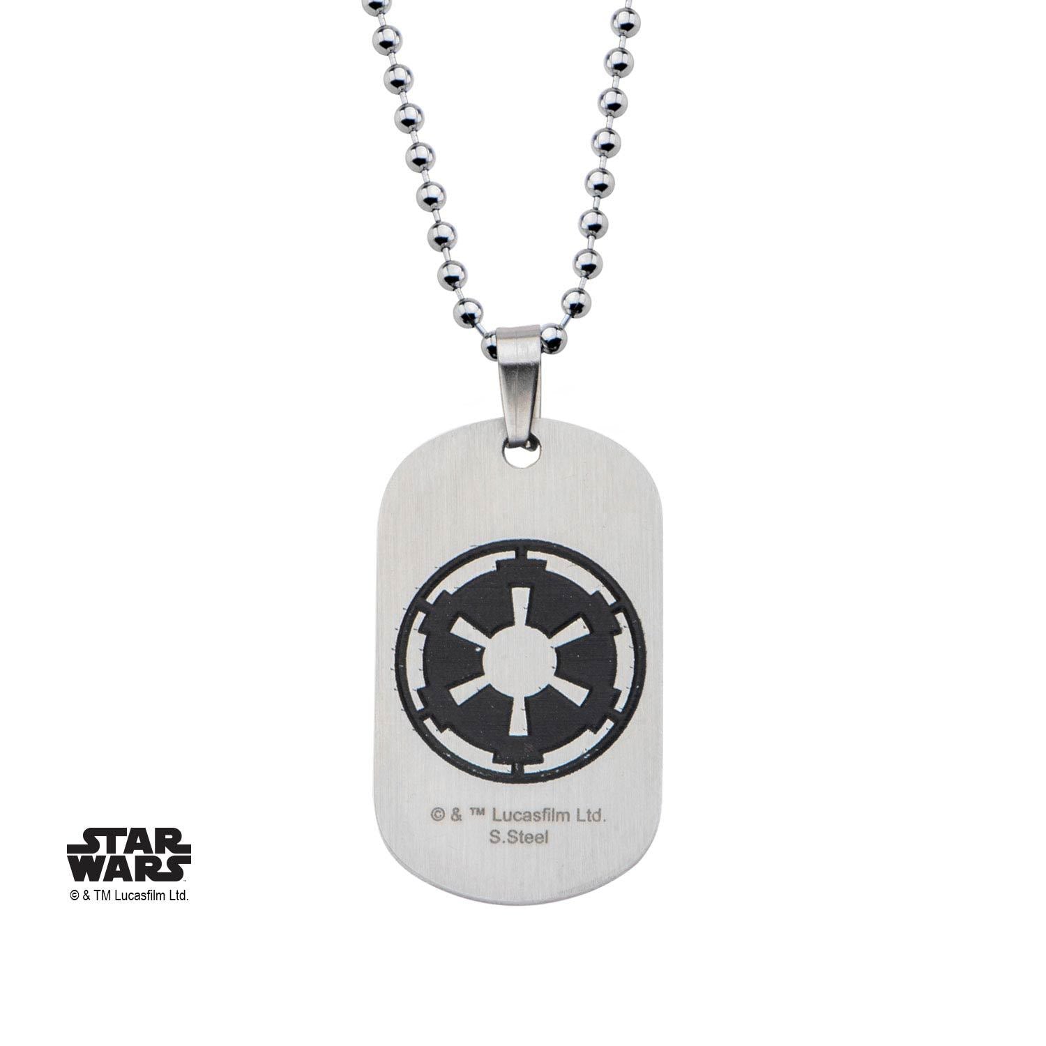 Star Wars Graphic Stormtrooper Kids' Dog Tag Pendant Necklace