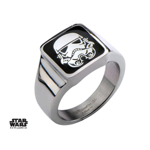 Star Wars Stormtrooper Square Top Ring