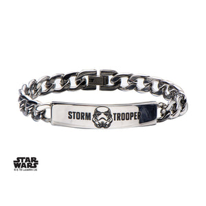 Star Wars Stormtrooper ID Curb Chain Bracelet