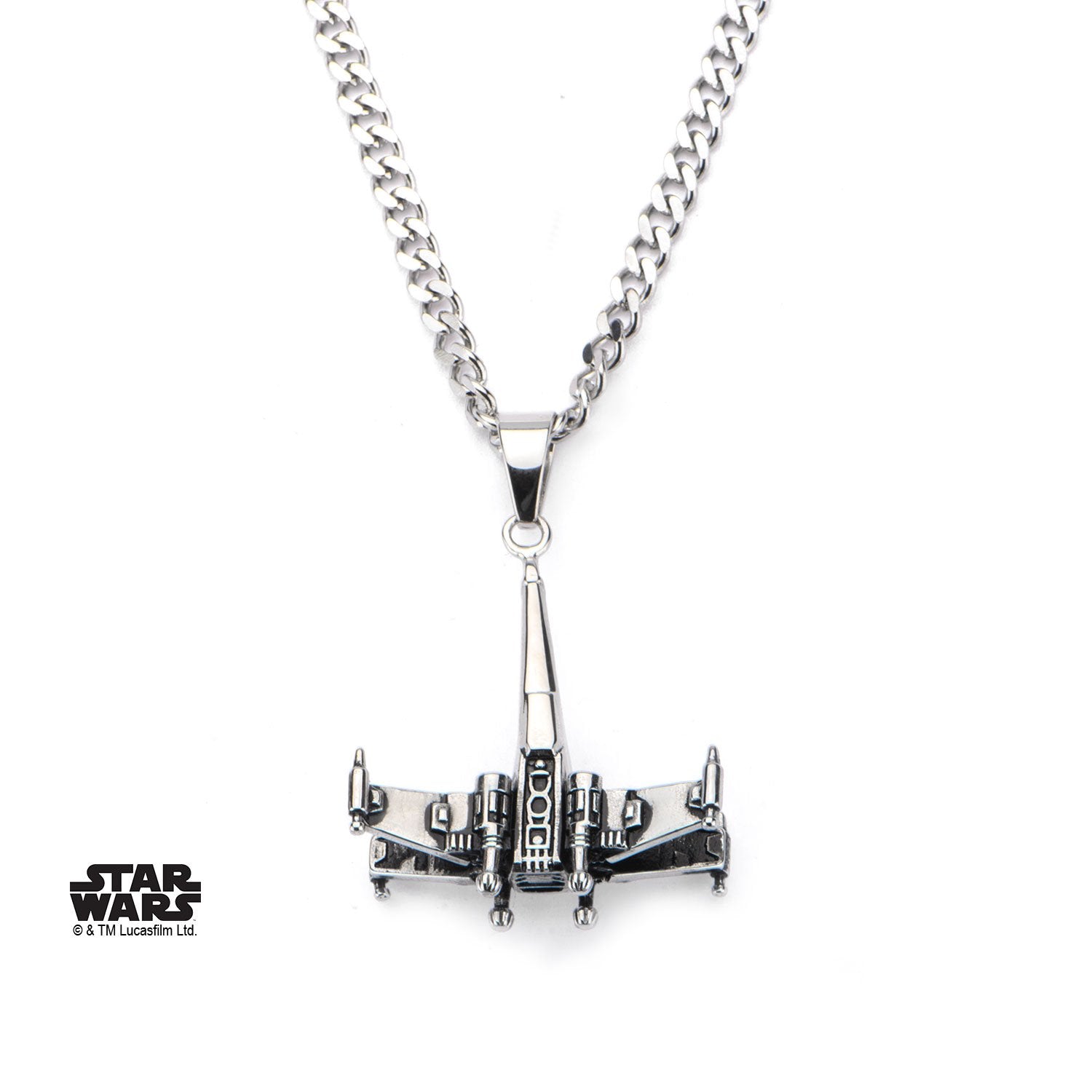 Star Wars 3D X-Wing Starfighter comes with a Chain
