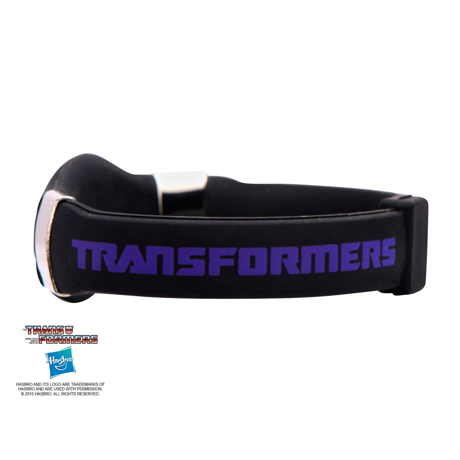 Transformers Decepticon Logo Silicone Bracelet
