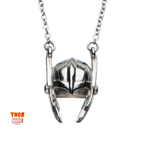 Marvel Cut Out Thor Helmet Necklace [NOT AVAILABLE]