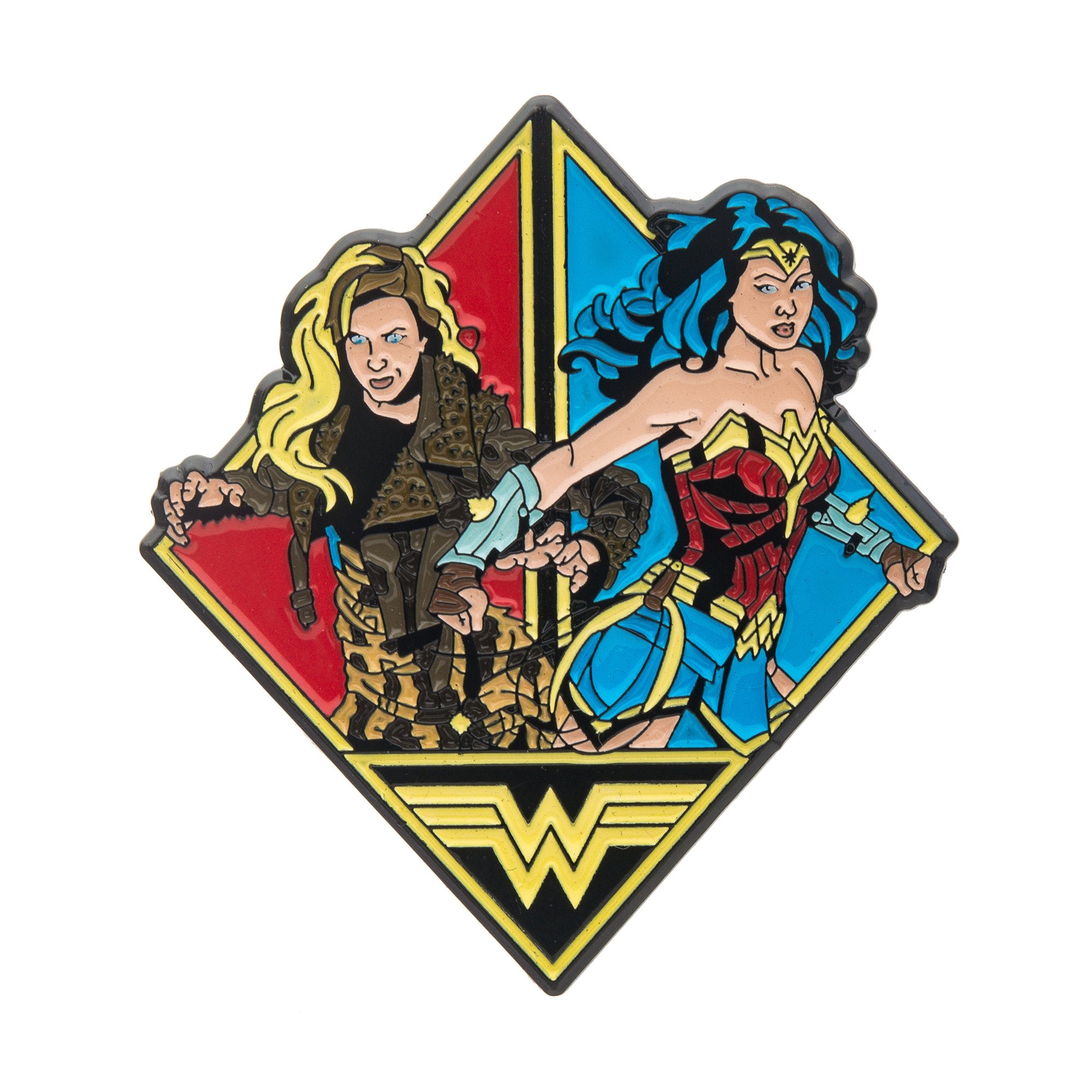 DC Comics Wonder Woman and Cheetah Lapel Pin